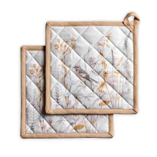 Pot Holders 100% Cotton Potholders (2 Count)