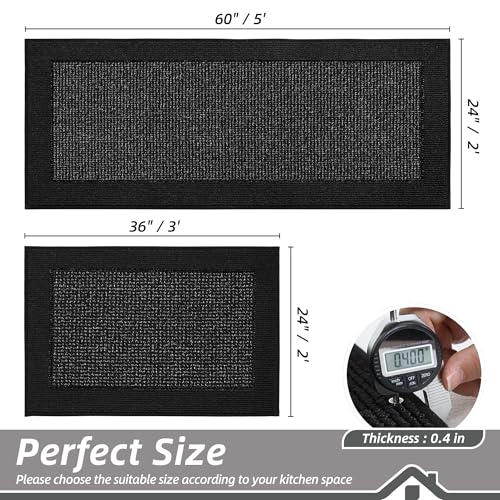 Kitchen Rugs Set of 2 (15 Sq Ft)