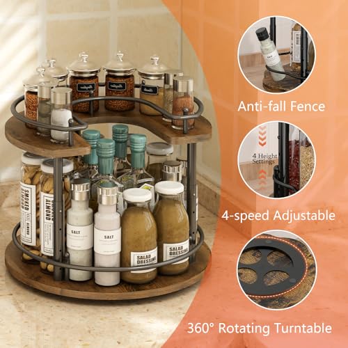 2 Tier Lazy Susan Organizer