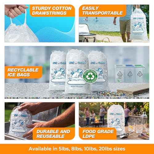 5lb Ice Bags 1000 ct (1000 Count)
