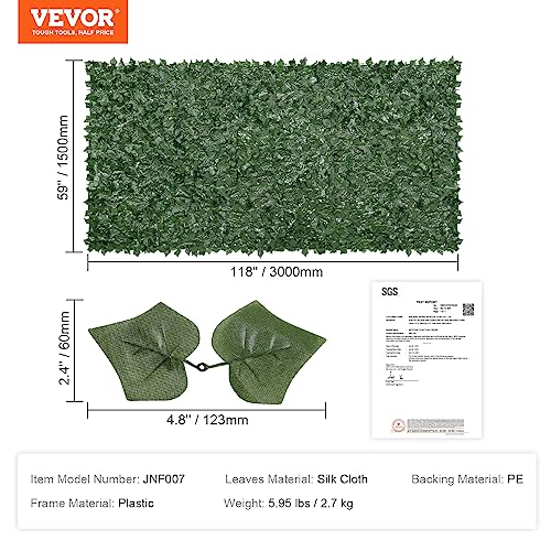 Artificial Ivy Privacy Fence Screen