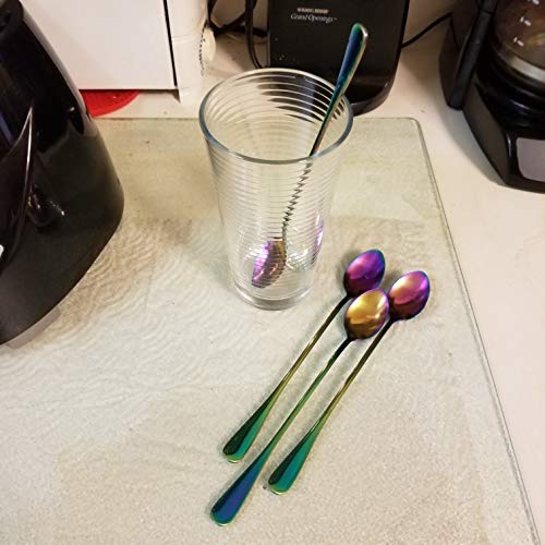 10 Piece Long Handle Iced Tea Spoon