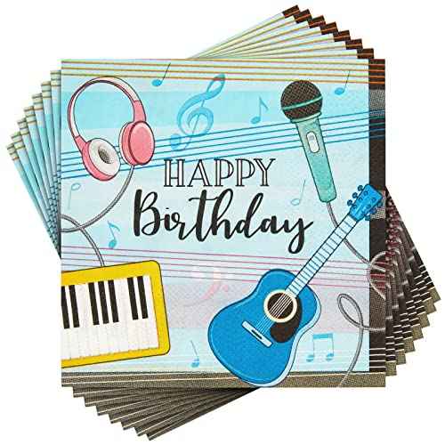 Music Napkins (100 Count)