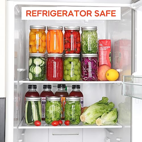 16oz Regular Mouth Mason Jars (15 Count)