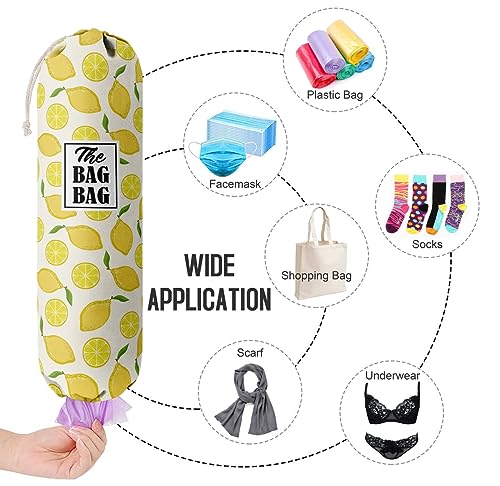 C 1 Lemon Grocery Bags Holder & Organizer
