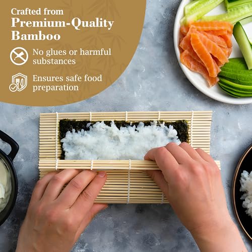 3 Pk Bamboo Sushi Mat (3 Count)