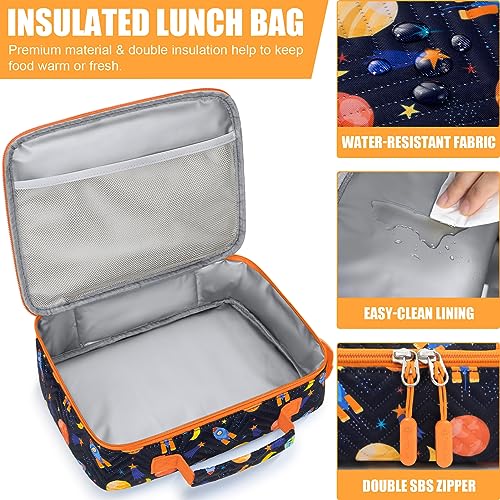 Kids Bento Lunch Box with 4 Compartments