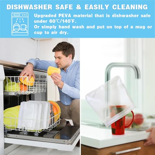 10 Pack Snack Bags Dishwasher Safe (10 Count)