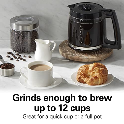 Fresh Grind Electric Coffee Grinder For Up To 12 Cups