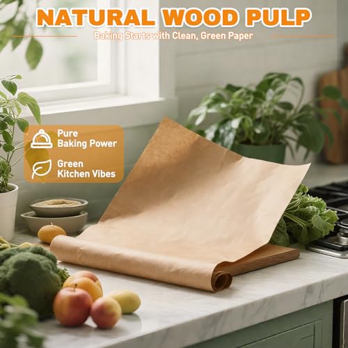 100 PCS Parchment Paper Baking Sheets (100 Count)
