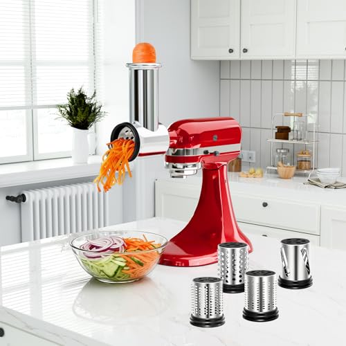 Slicer Shredder Attachments for Stand Mixers (4 Count)