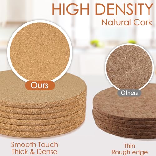 6 Pack Extra Large Cork Trivet