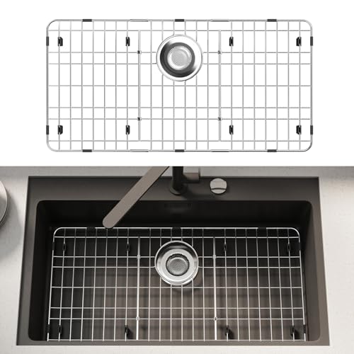 28-7/8" x 14-3/8" Stainless Steel Sink Protector, Sink Grate for Bottom