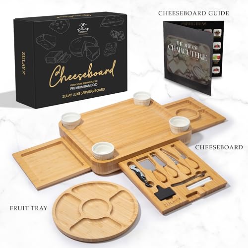 Zulay Charcuterie Board Set Extra Large