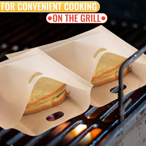 Reusable Toaster Bags 12 Pcs (12 Count)