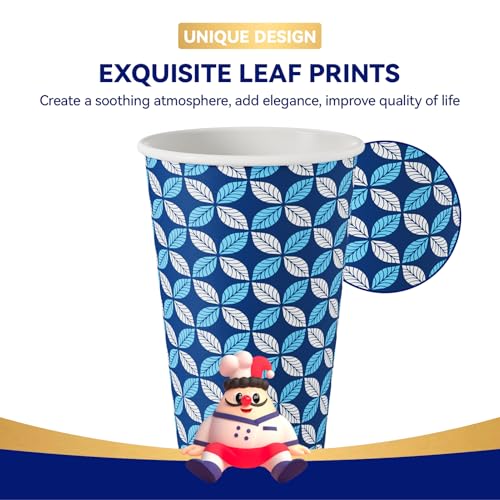 1000 Pack Paper Coffee Cups 16 oz (1000 Count)