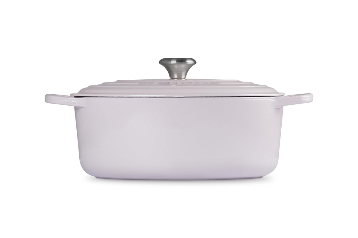 Enameled Cast Iron Oval Dutch Oven