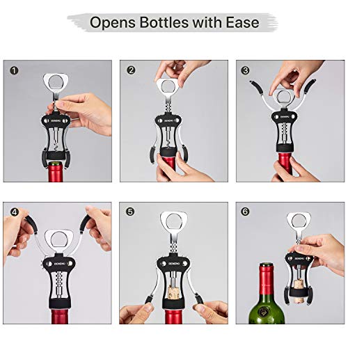 Wine Opener Premium Wing Corkscrew Wine Bottle Opener