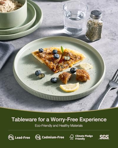 Star Stoneware Dinnerware Sets with Pasta Bowls (16 Count)