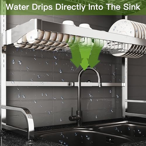 Over The Sink Dish Drying Rack