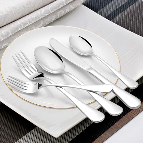 60 Piece Silverware Set for 12 (60 Count)
