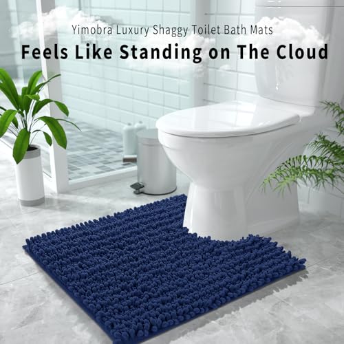 Toilet Rug U Shaped Washable 24x20 Inch