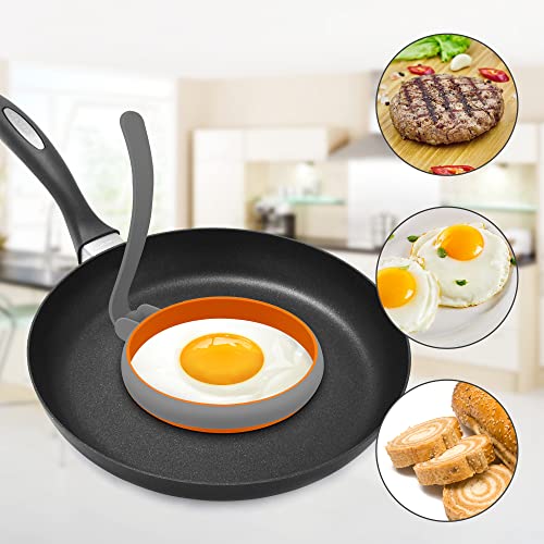 Silicone Egg Molds Pancake Molds for Kids