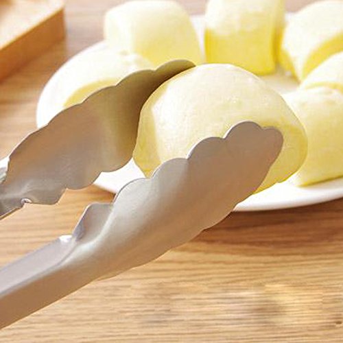 Premium 304 Stainless Steel Tongs Set (2 Count)