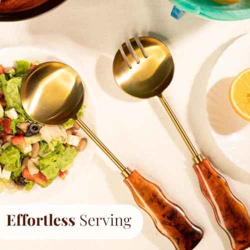 Resin Metal Salad Servers (2 Count)