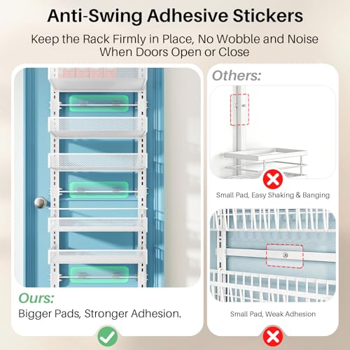 8 Tiers Narrow Over the Door Organizer