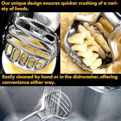 Stainless Steel Heavy Duty Potato Masher Avocado Smasher