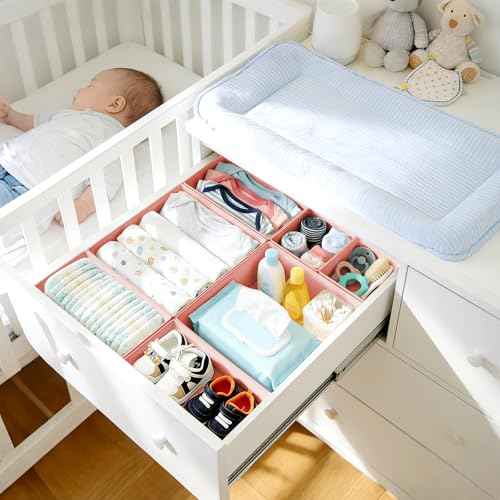 Drawer Organizer Clothes Storage (28 Count)