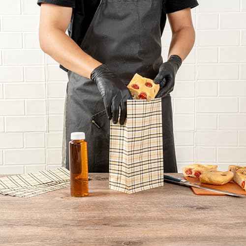 Paper Plaid Bag (100 Count)