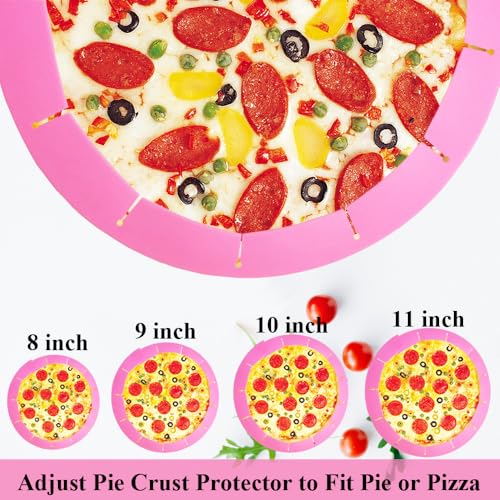 Adjustable Pie Crust Shields Baking Protectors