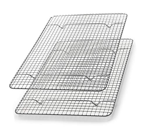 8.5" x 12" Stainless Steel Cooling Rack for Baking (2 Count)