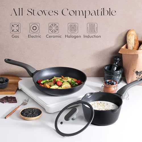 Nonstick Frying Pan with Lid