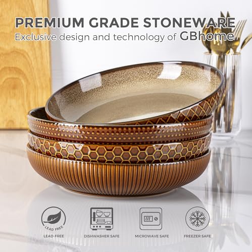 9.5'' Large Pasta Bowls (4 Count)