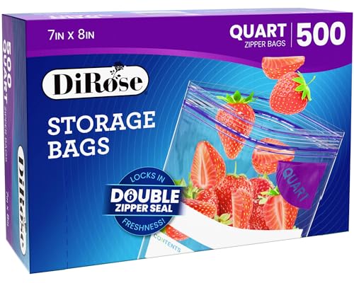 Quart Bags Pack of 500 (500 Count)