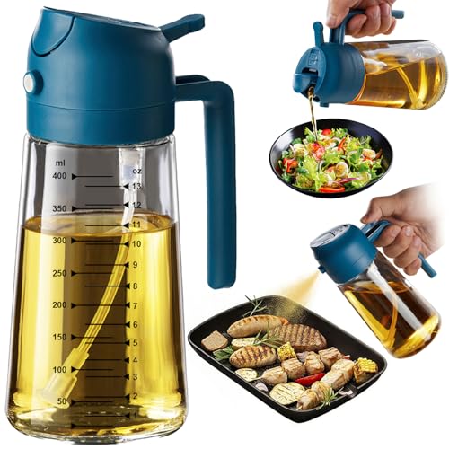 16oz 470ml Glass Olive Oil Sprayer for Cooking