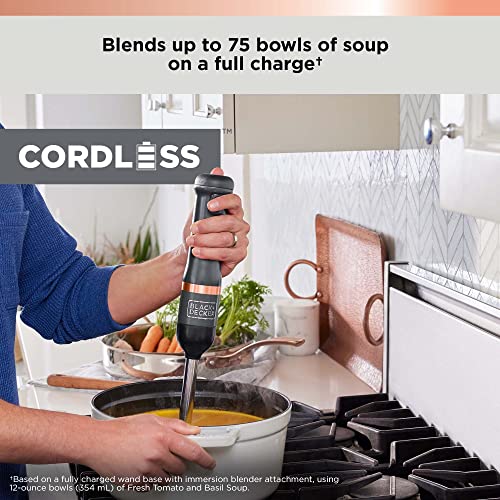 Kitchen Wand Cordless Immersion Blender