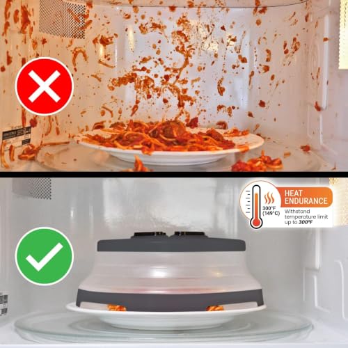 Magnetic Microwave Splatter Cover