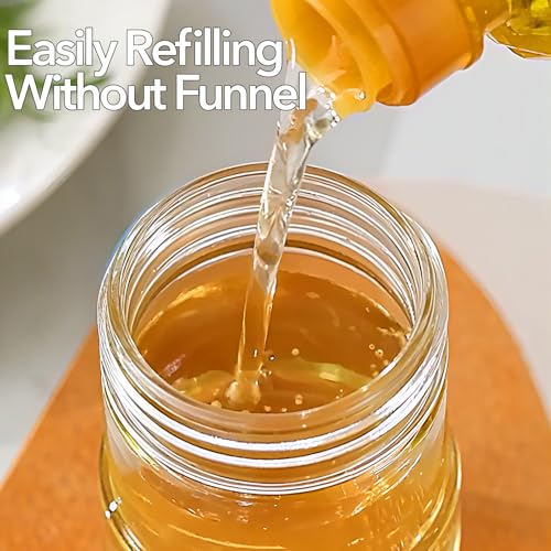 Oil Dispenser with Brush for Kitchen
