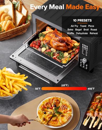 Bravo Pro Smart Air Fryer Toaster Oven Countertop Combo