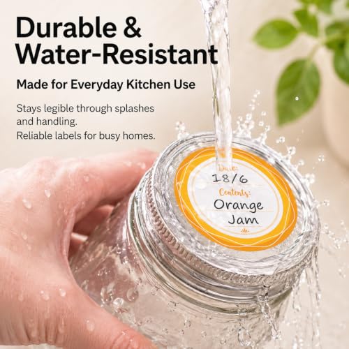 2" Mason Jar Canning Labels (90 Count)