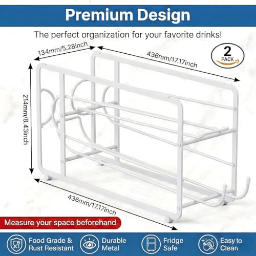 Soda Can Organizer Storage Rack