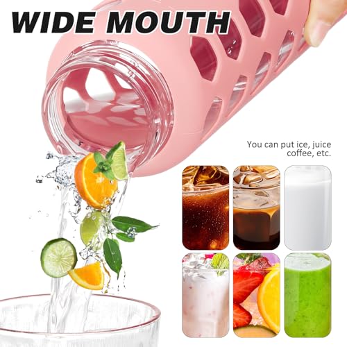 Glass Water Bottle