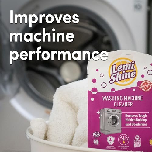Natural Washing Machine Cleaner and Deodorizer