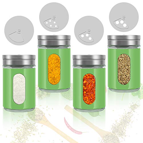 2pcs Salt and Pepper Shakers (2 Count)