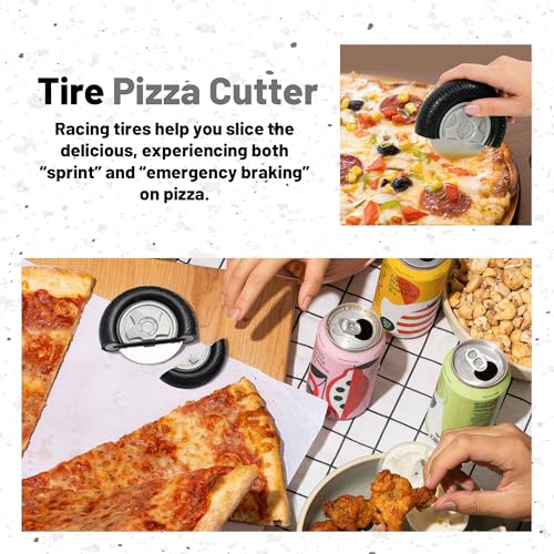 Tire Pizza Cutter Wheel By YOBRO