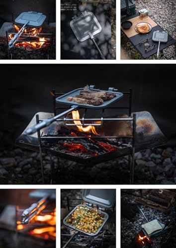Sandwich Maker Hot Sand Single Burner Gas Fire Open Fire Compact Aluminum TT